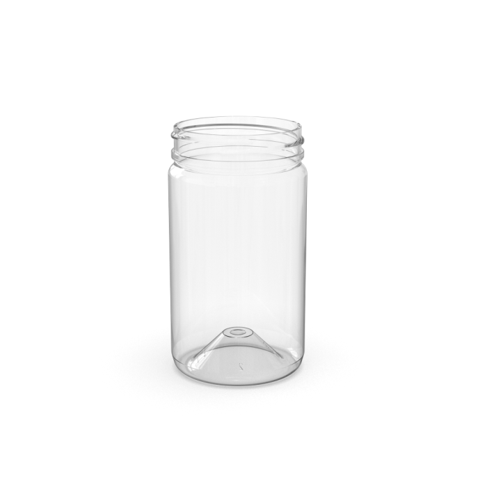 8oz Jar Round PET - B58JR8T